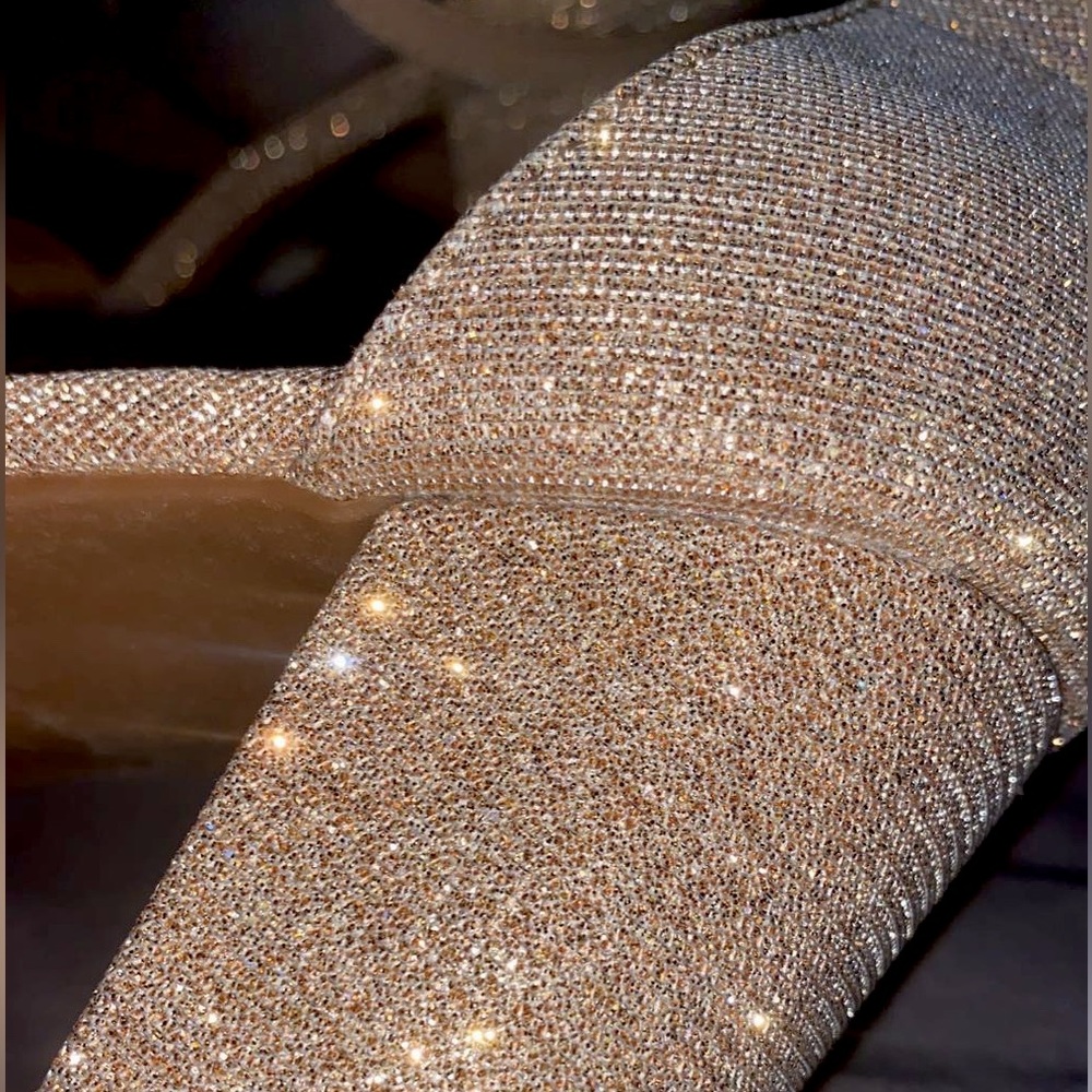 Gold heels